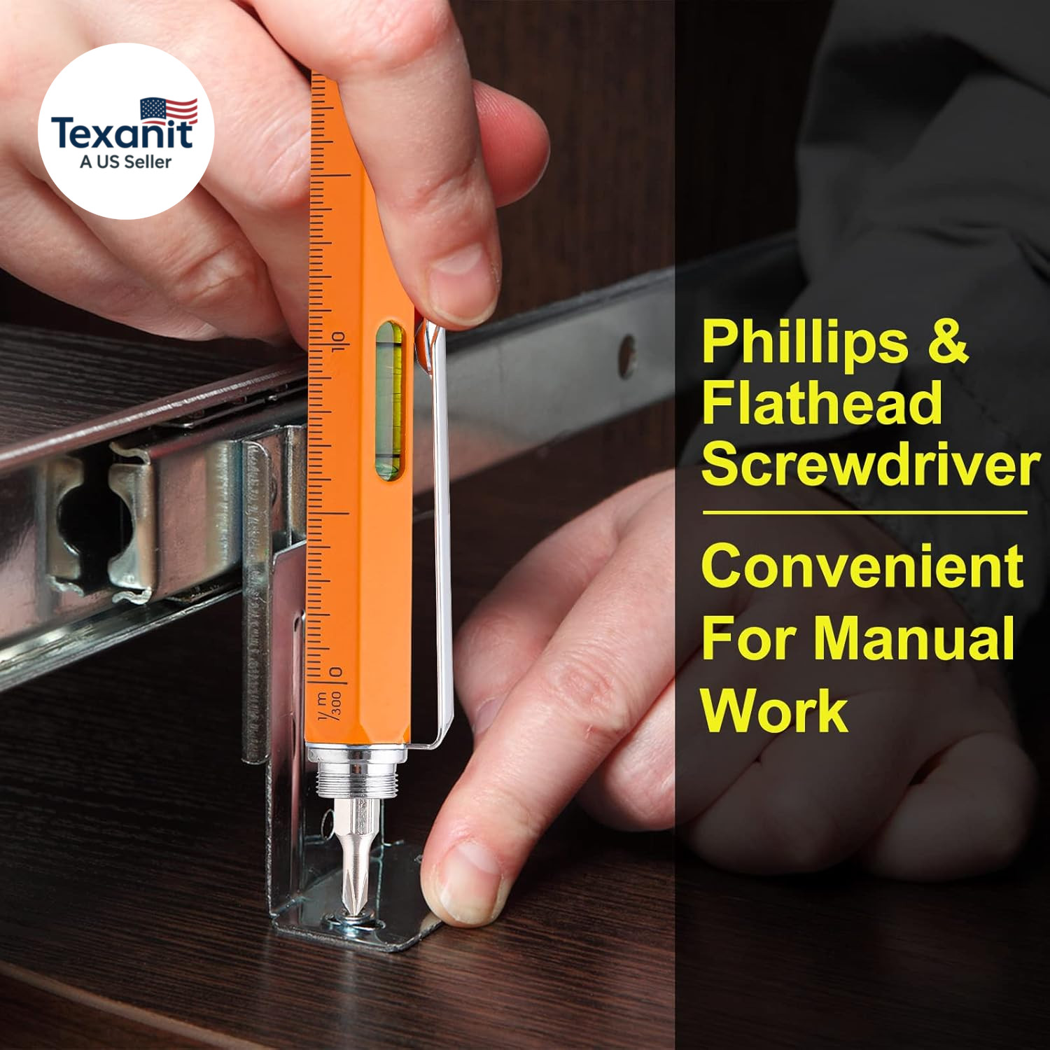11 in 1 Multitool Pen Set with LED, Stylus, Level, Screwdriver, Flathead, Valent