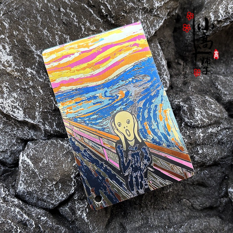 Scream Art Inspired Multifunctional Titanium alloy TC4 Tool Card Survival Daily