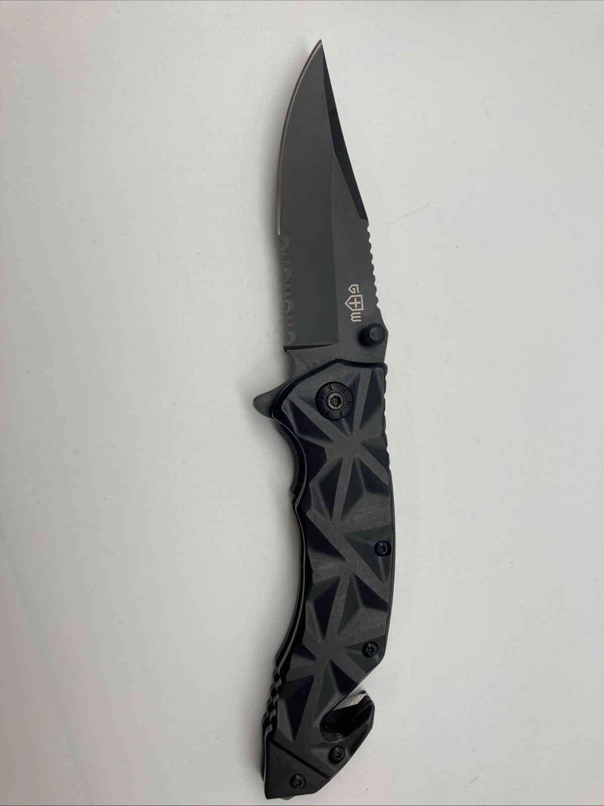 Spring Assisted Knife 2022 Design Black Pocket Folding Knife Tactical Knife NEW