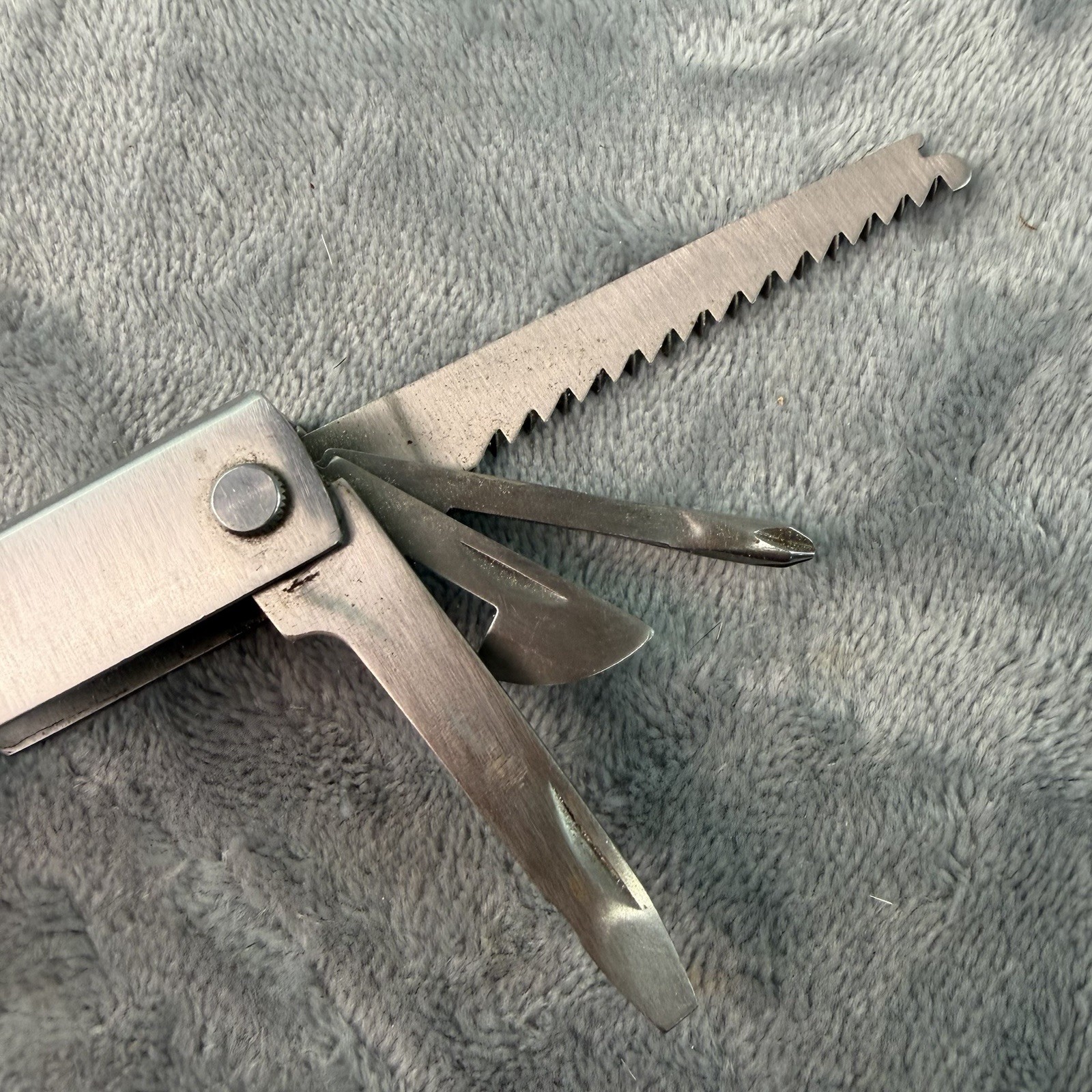 Vtg Winchester Muli Tool Pocket Pliers Stainless Steel 10 Tools in 1 B308