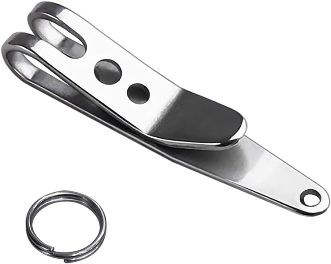 Deep Carry Pocket Clip Nano2 Pack, Stainless Steel Multi-Purpose Suspension C…