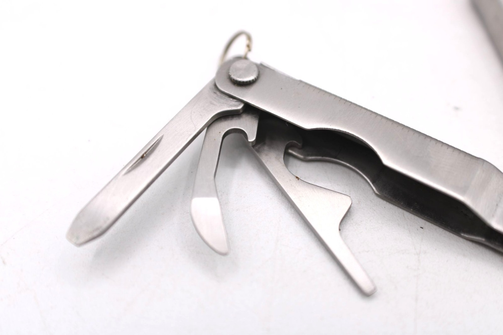Steel Multi-Tool Plier Scissor Screwdriver Belt Pouch Utility Pocket Small Tools