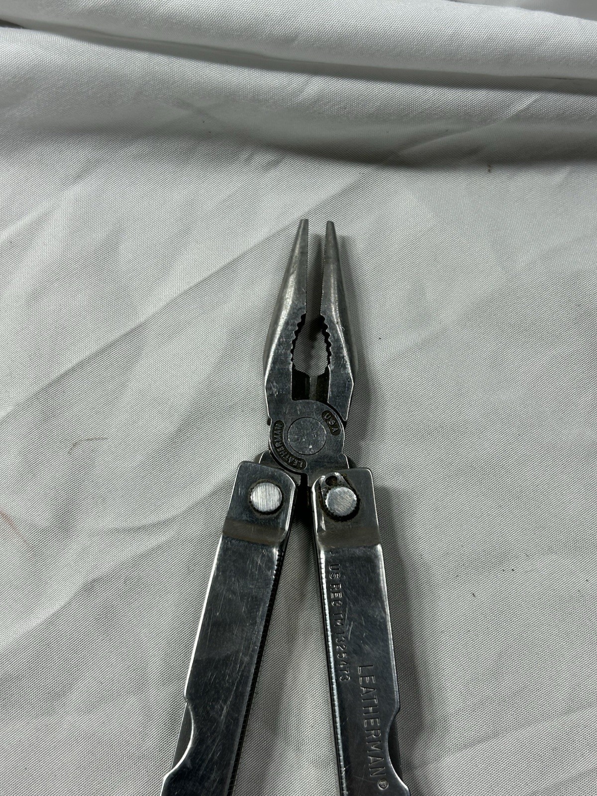 Leatherman Multi Tool With Leather Case VTG Original U.S.A. Read