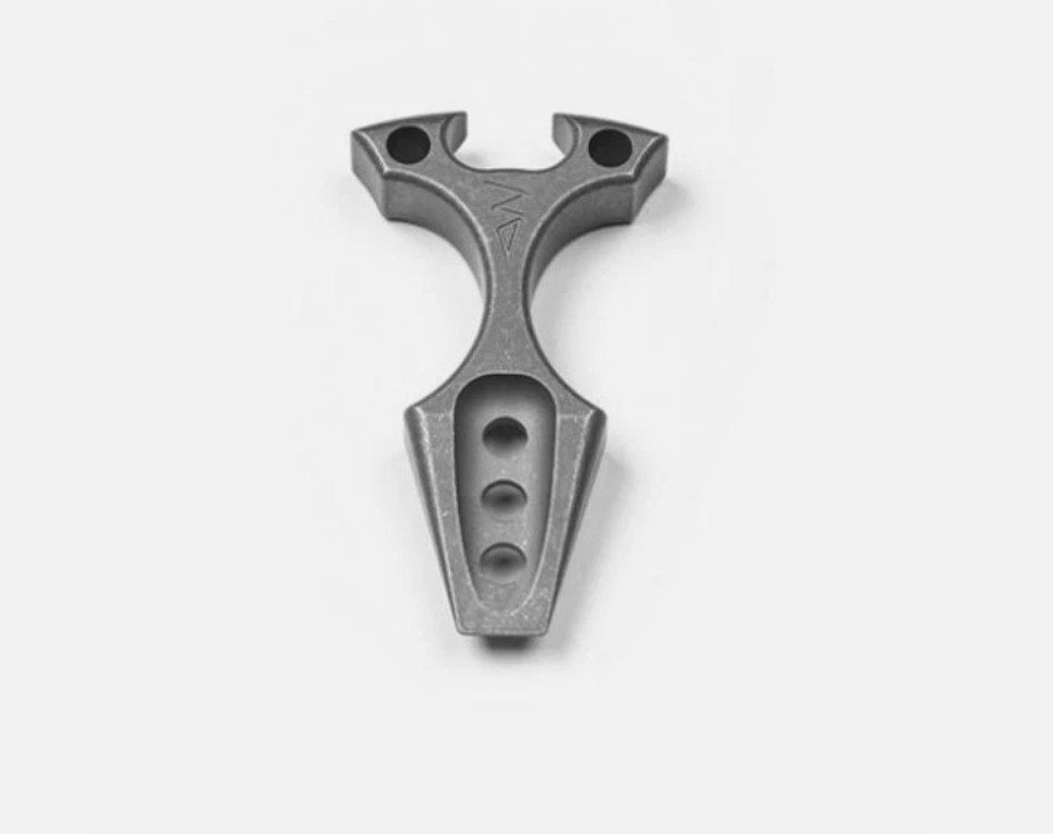 CNC Titanium Alloy Pocket Pry Bar Pendant Mini Crowbar Opener Keychain Multi EDC