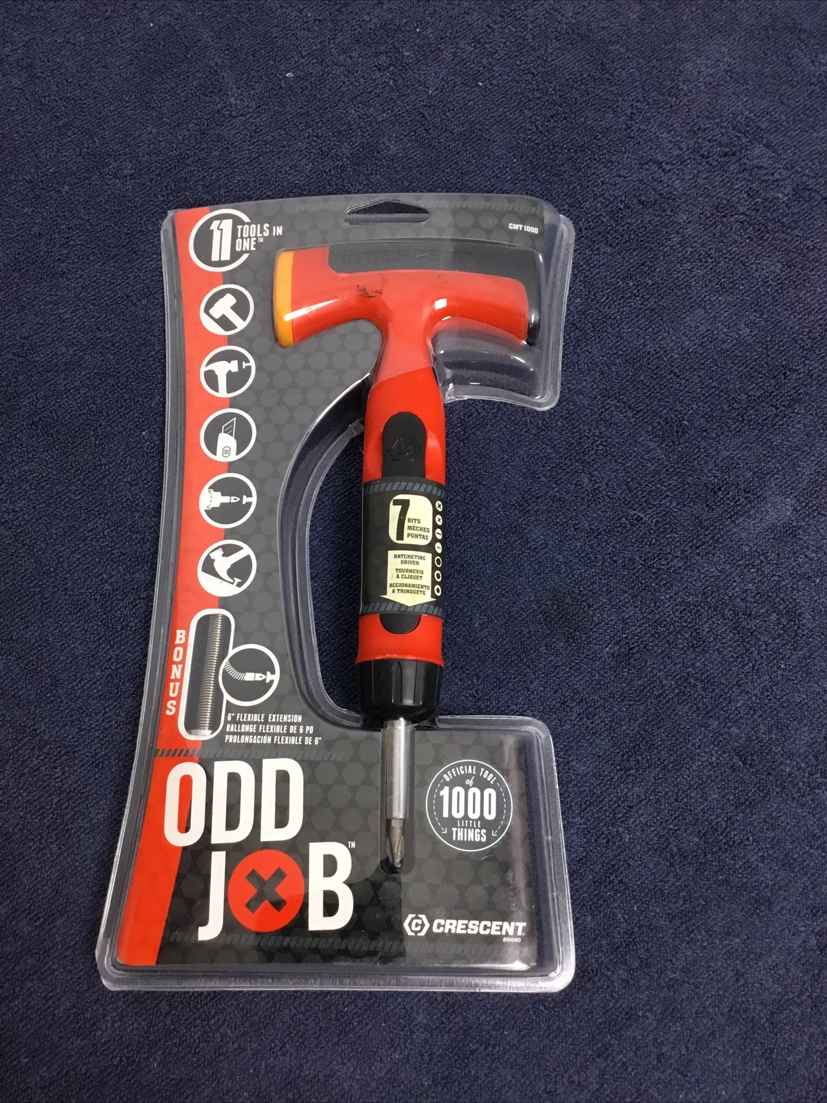 Crescent CMT1000 11 tools in 1 Odd Job Multi-Tool Hammer & Screwdriver