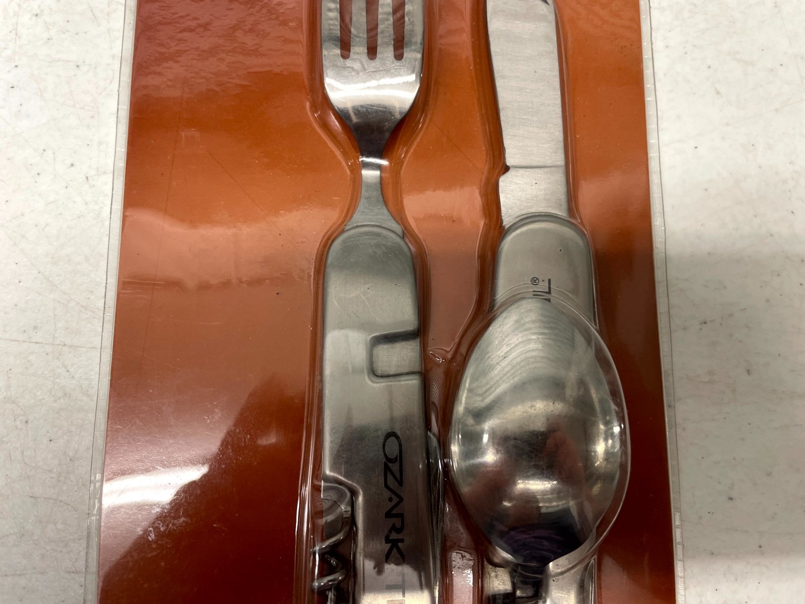 Ozark Trail Hobo Tool 7-in-1 Multi-Function Stainless Steel Utility Utensil Set