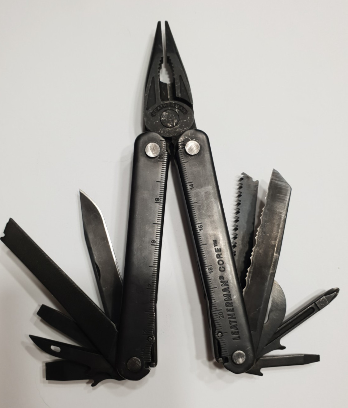 🔥 Leatherman Black BO Core Multitool Retired Rare Collectable