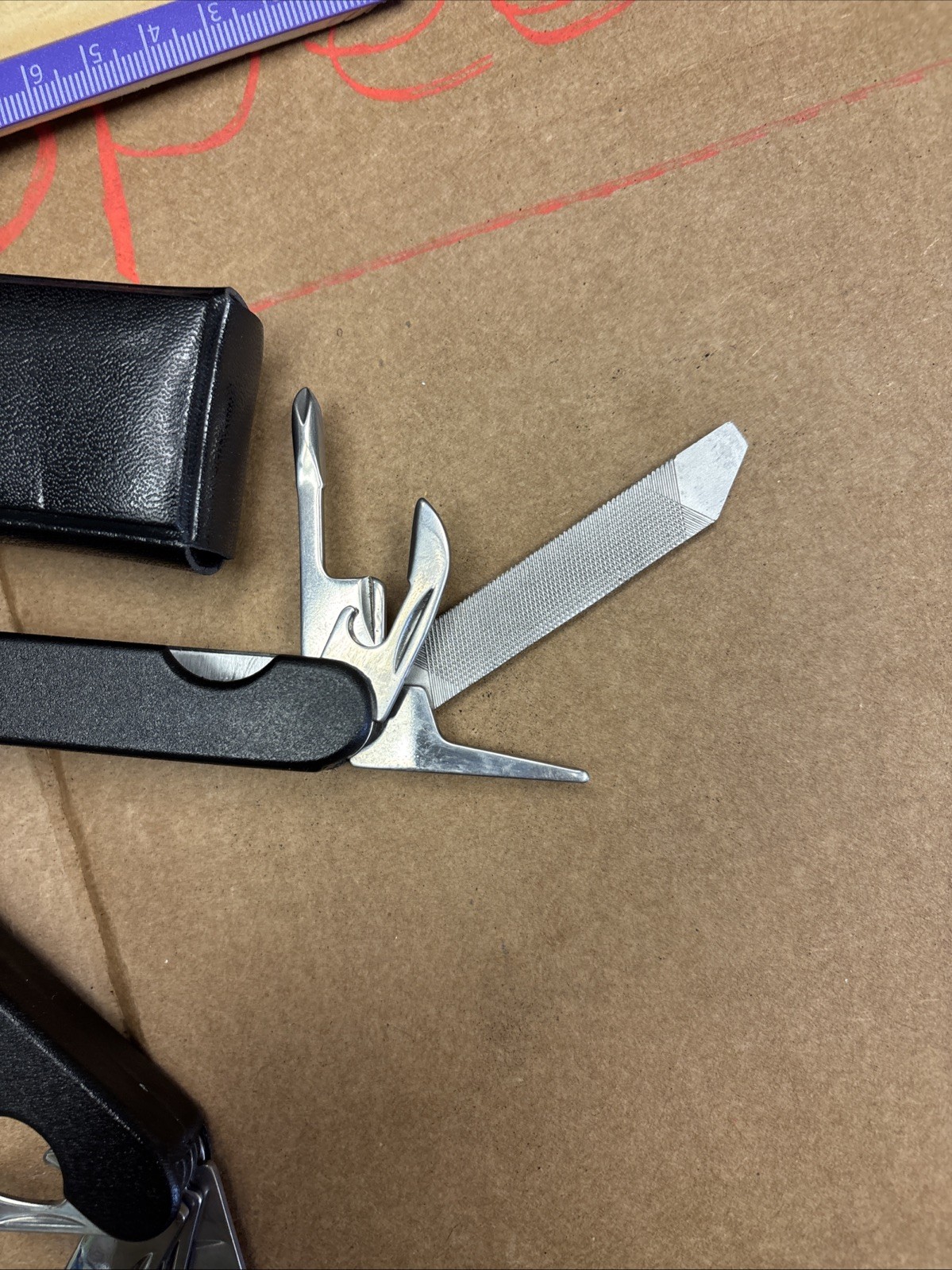 Lot of 2 Multi-Tools Camping, Hunting, Unbranded With Pouch
