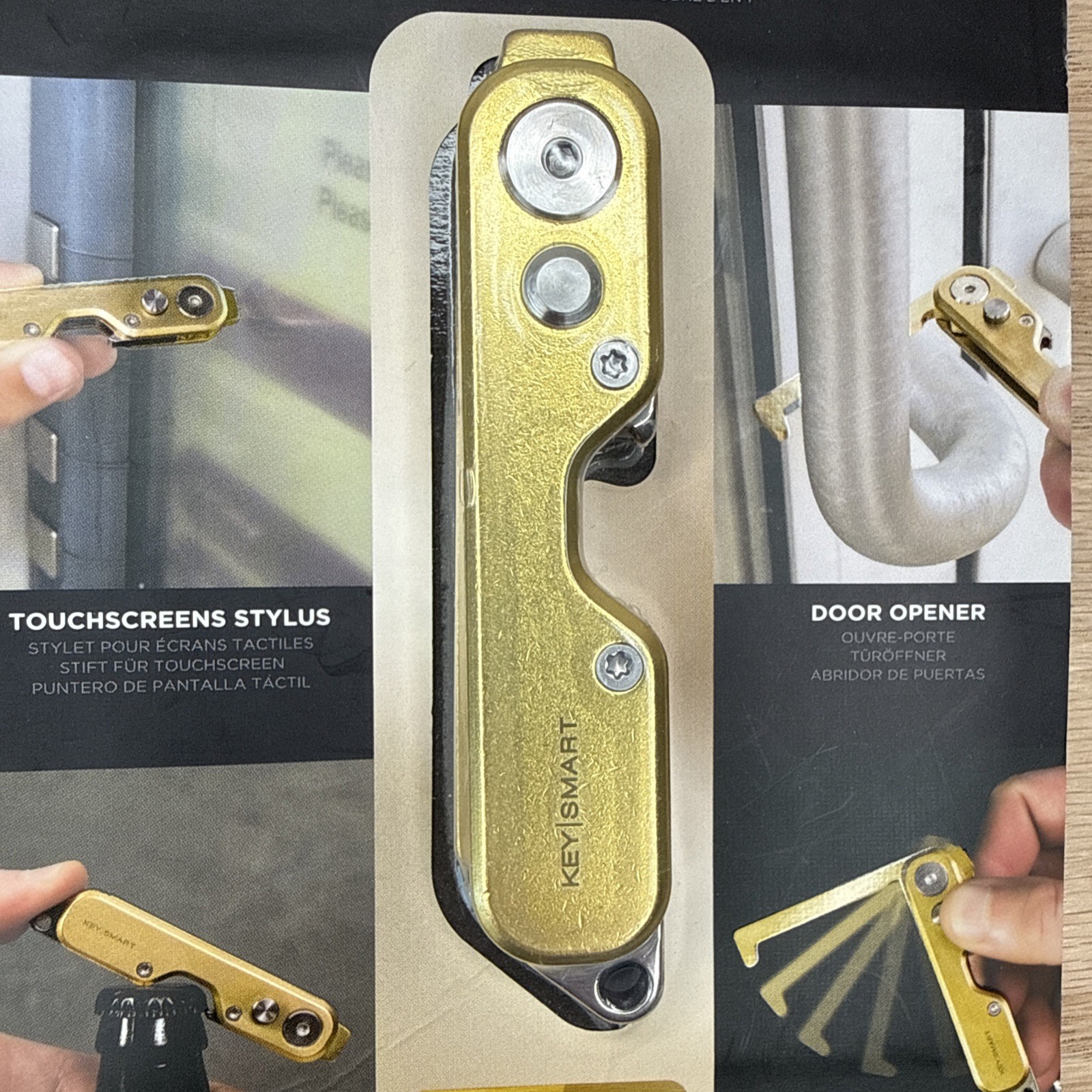 KeySmart SafeTul 2-in-1 Copper Alloy Multi-Tool (NEW)