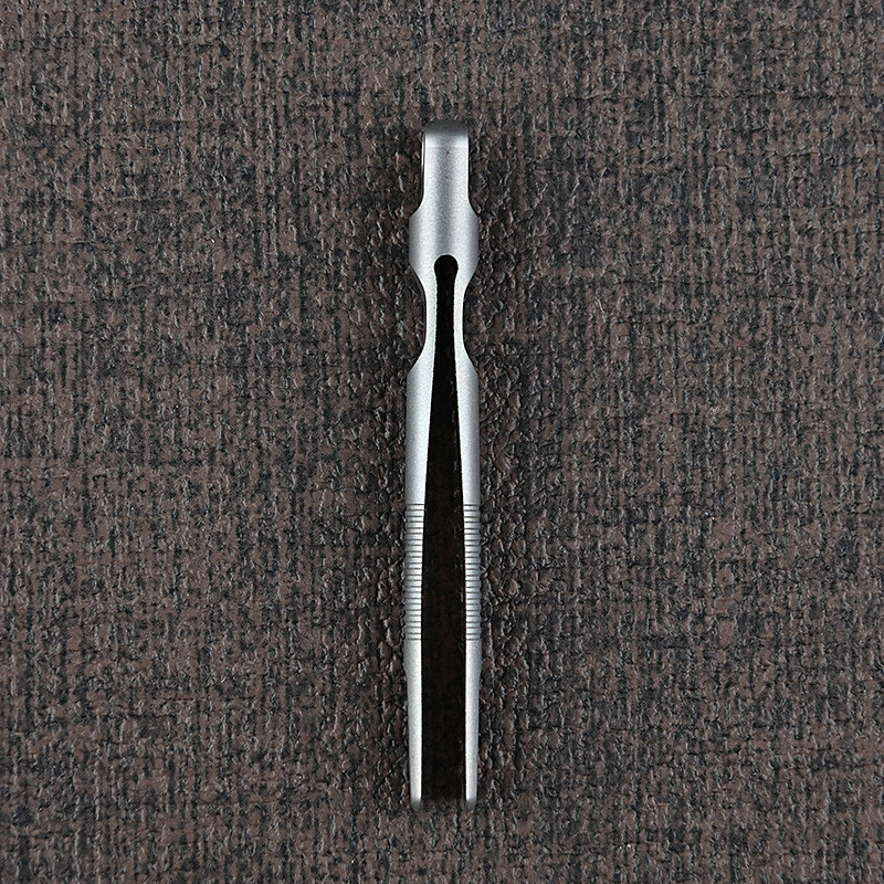 Hot Outdoor 2.3″ EDC Titanium Alloy Tweezers Portable Gadgets Mini Tool