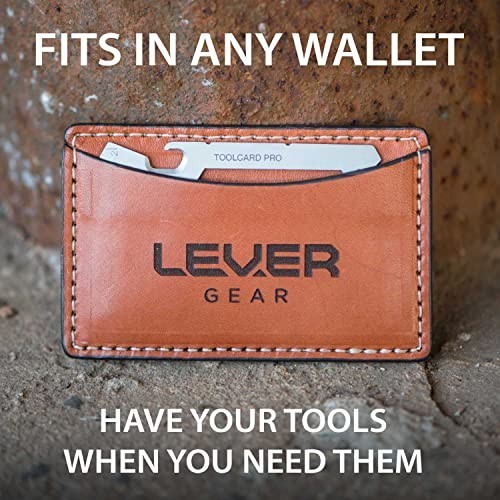 40-in-1 Credit Card Multitool – Slim Survival Tool Card, TSA Approved Wallet Too