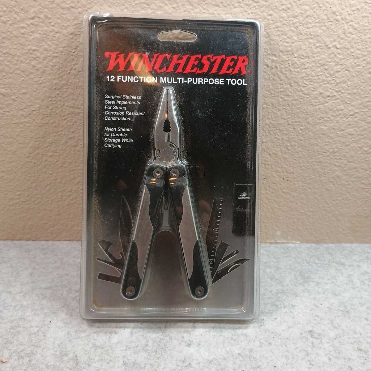 New Winchester 12 Function Multi-tool Pliers with Carrying Case ~ Never Opened