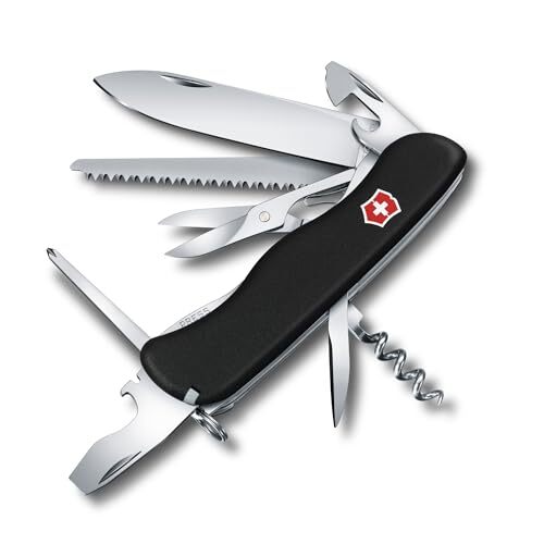 Victorinox Swiss Army Knife Outrider 14 Functions Multitool with Locking Blade
