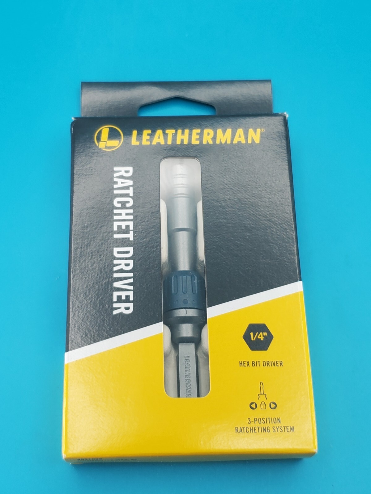 Leatherman Ratchet Driver 1/4 Hex Bit! Brand New! In Box! Free Shipping!