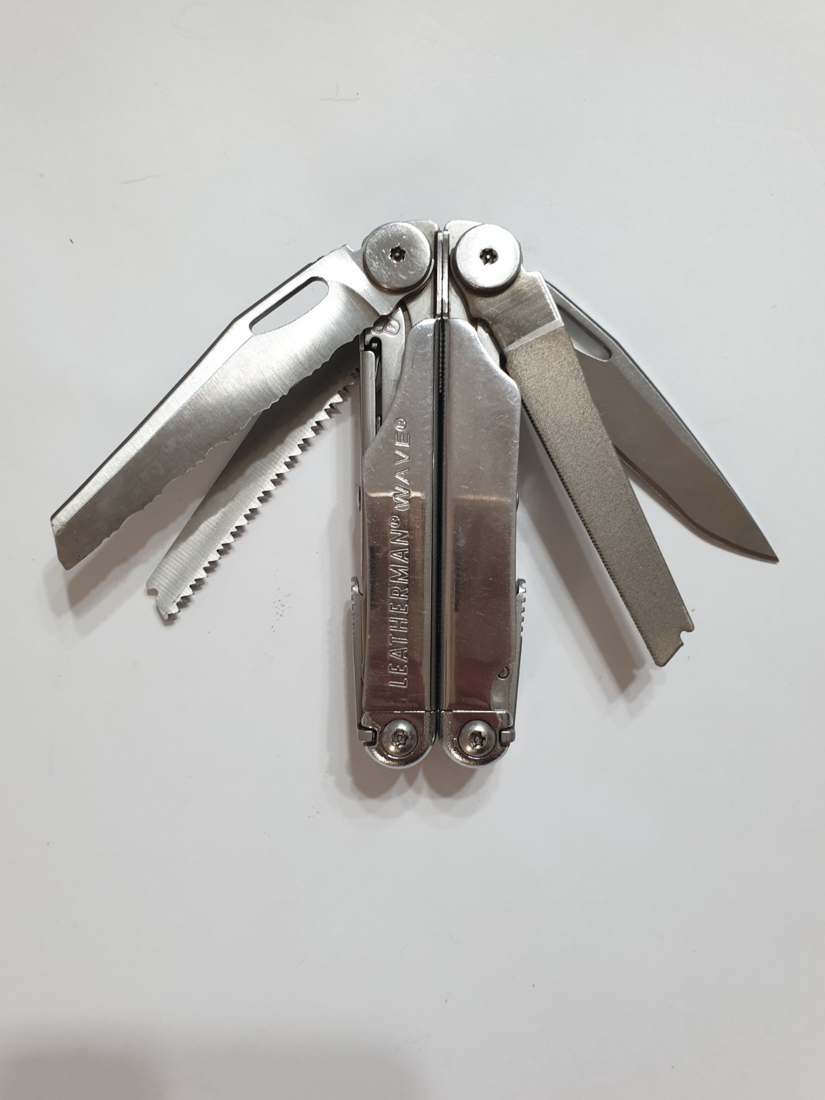 🔥🔥 Leatherman Wave 2008 35 Years Anniversary Rare Limited Polished Retired