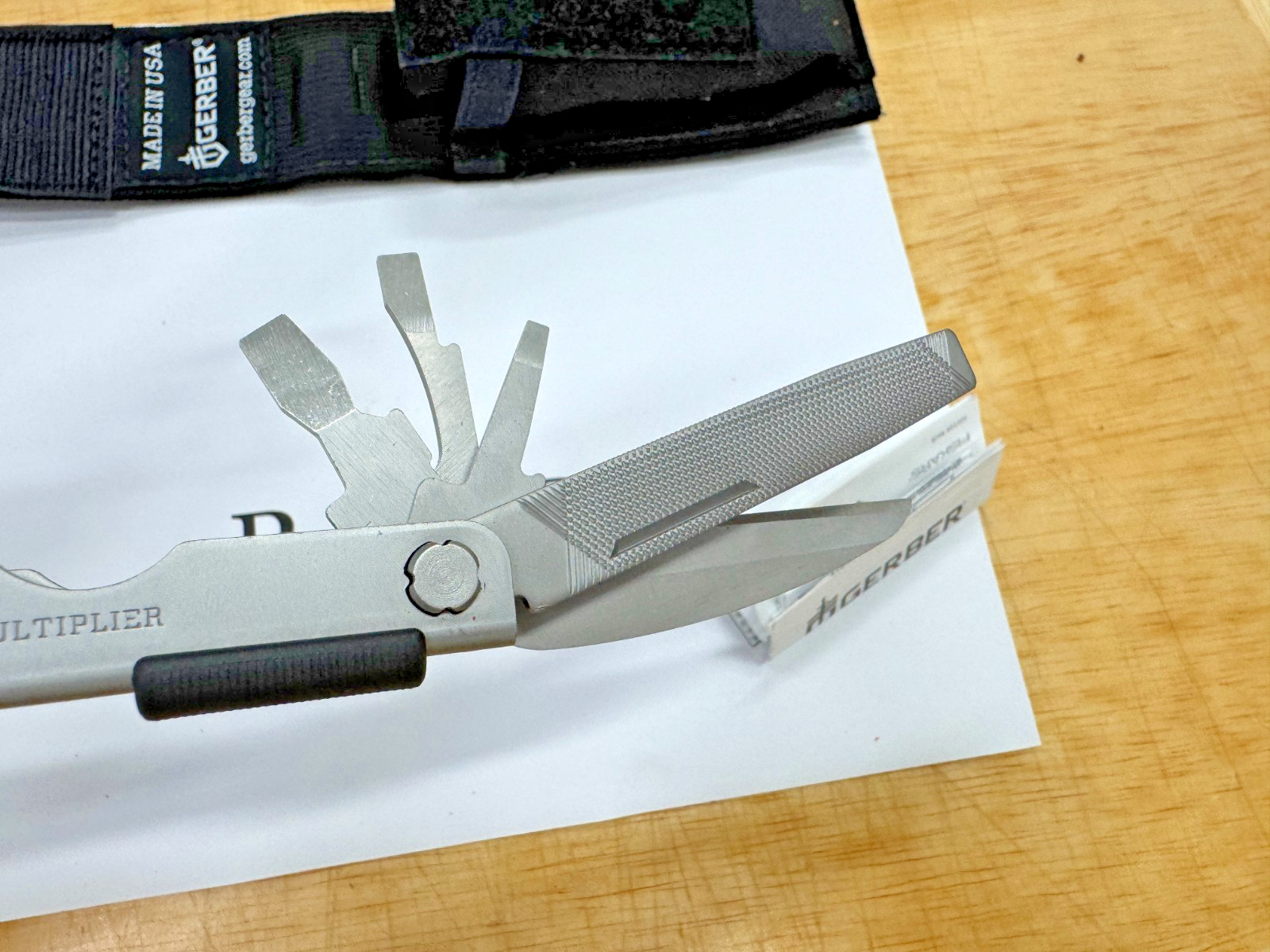 Gerber Tools USA Stainless Steel Needle Nose Multiplier Multi-Tool MP600 NEW