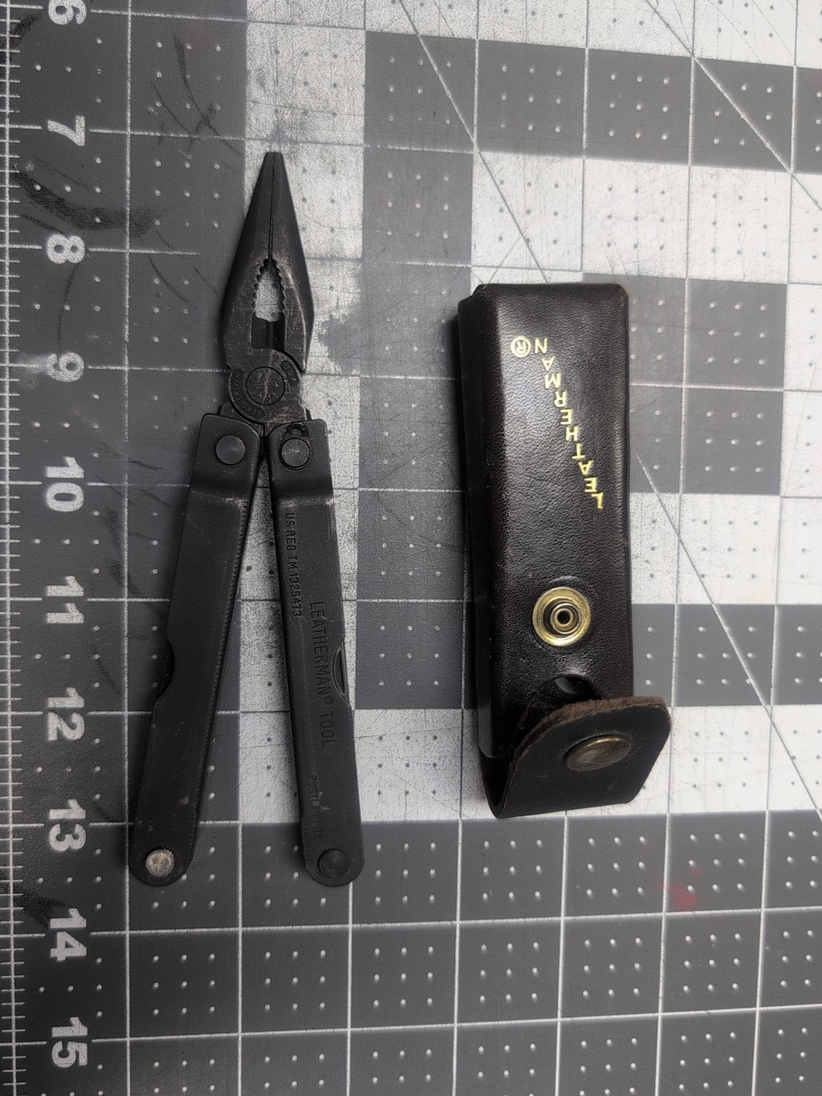 Vintage•Leatherman Tool•Original•US REG TM 1325473•Portland OR•10-Tool