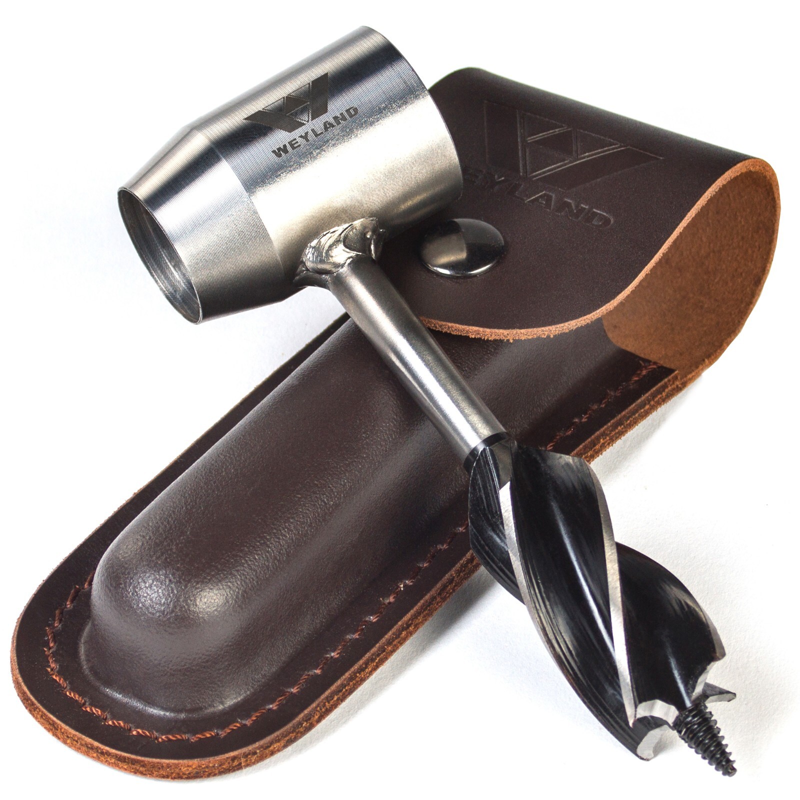 WEYLAND Bushcraft Settlers Tool – Scotch Eye Hand Auger Wrench for Survival