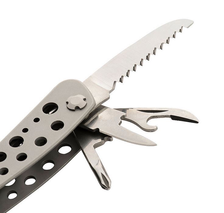 M-Tac Multitool Type 1 Pliers Knife Saw Screwdriver Stainless Steel Case Outdoor