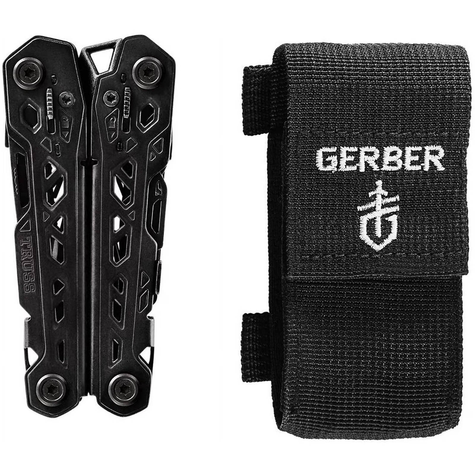 Gerber Truss Multitool Black with Multi-Position Sheath 30-001779 NEW FREE SHIPP