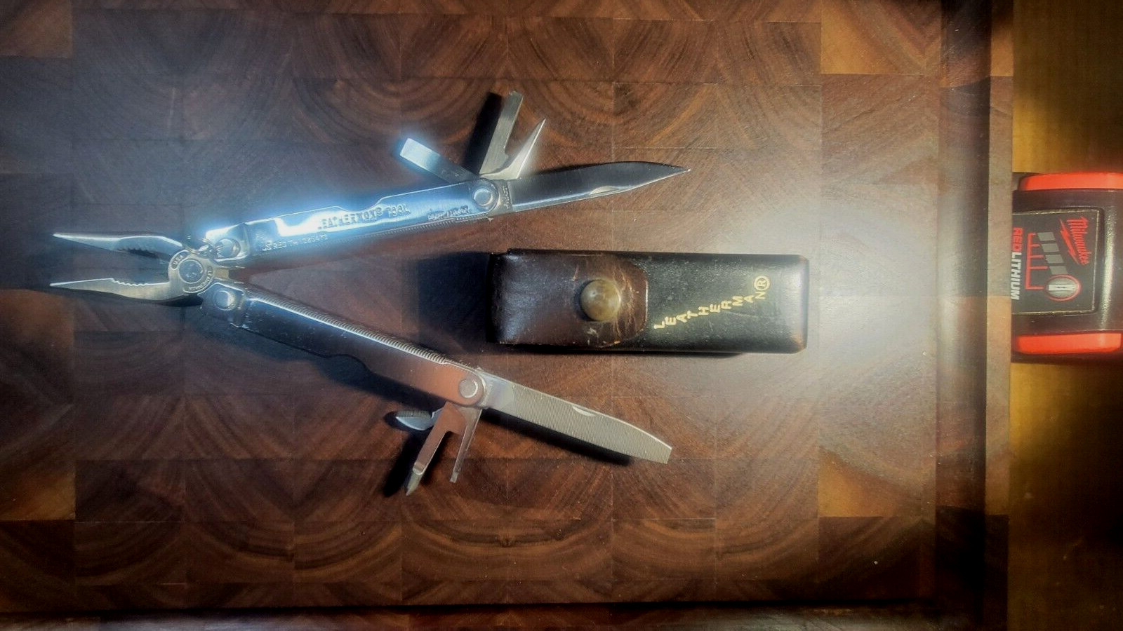 Vintage Original Leatherman Multi Tool Portland OR TM 1325473 W Original Case.