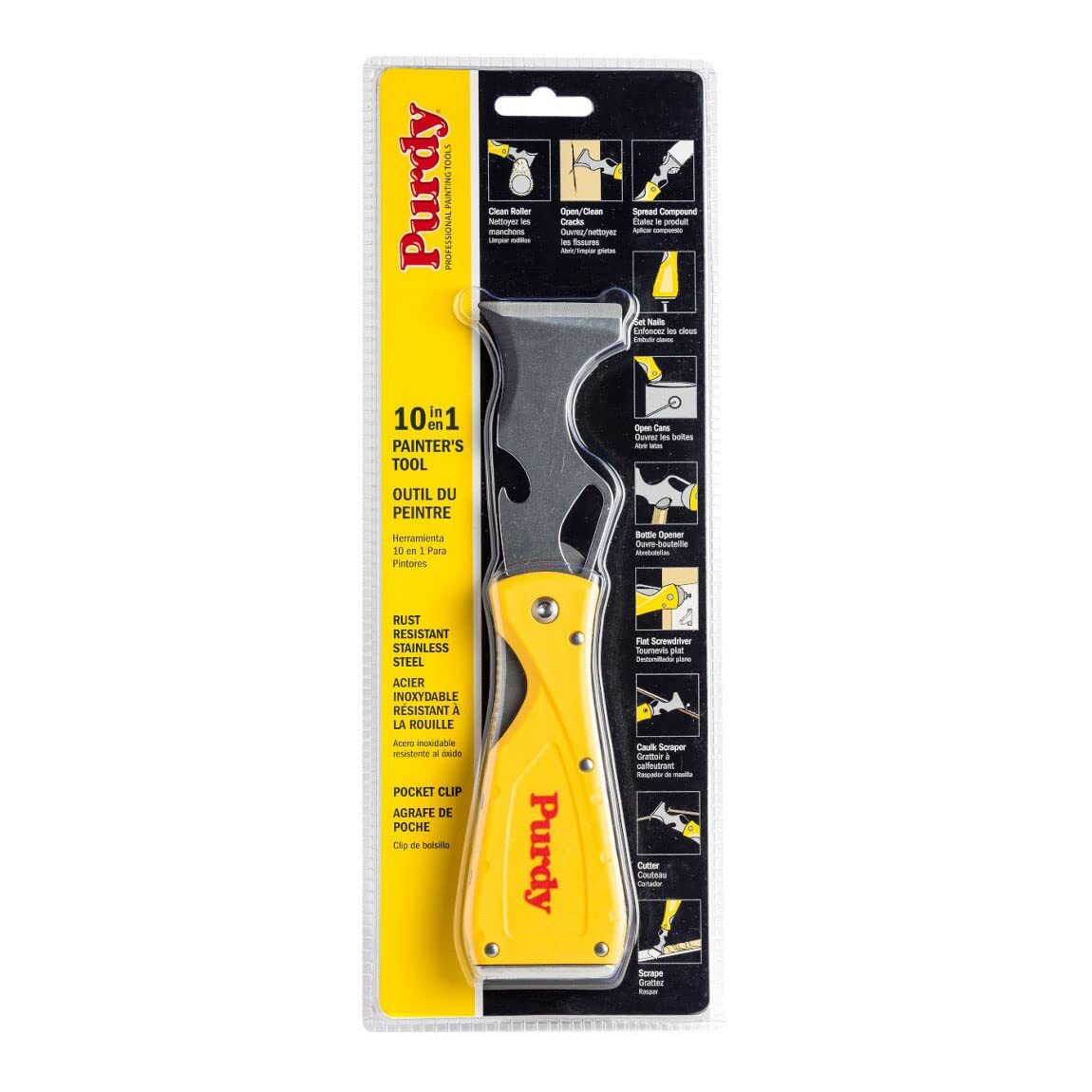 Premium Multi-Utility Tools 10-in-1 Folding Prep Tool
