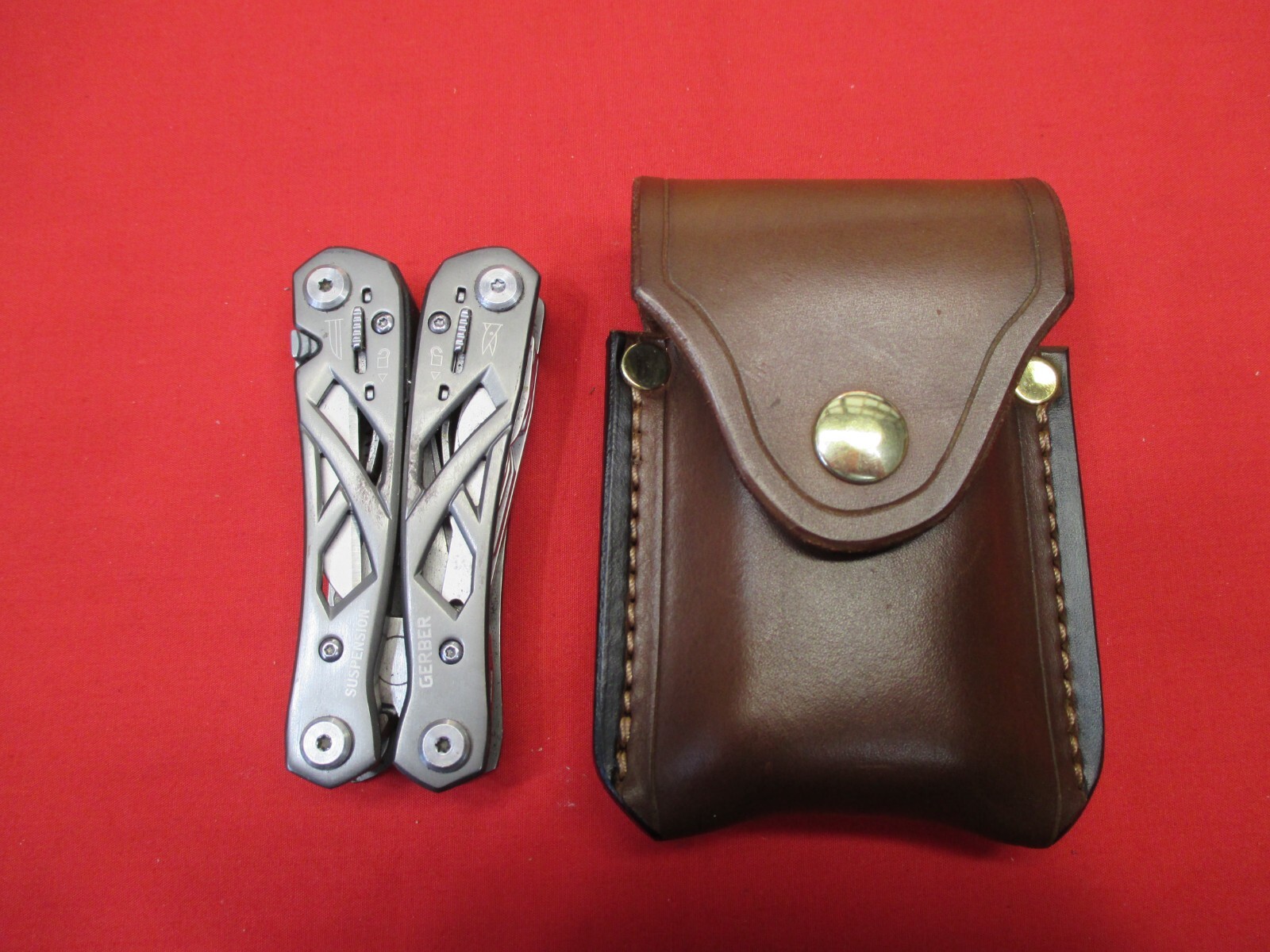 Leather Sheath for GERBER SUSPENSION MULTI TOOL Handmade in the USA R&L Hands