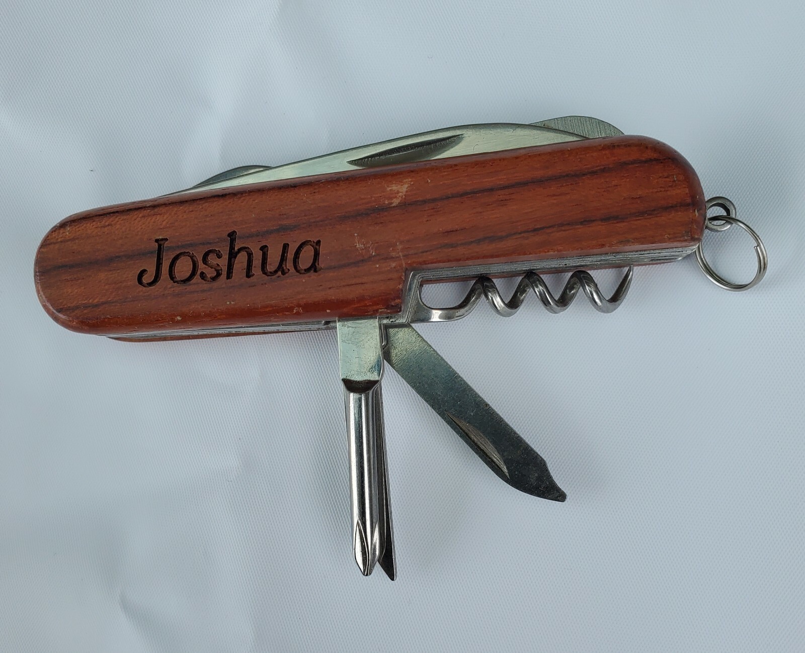 Personalized Yellowstone Swiss Army Pocket Knife “Joshua “