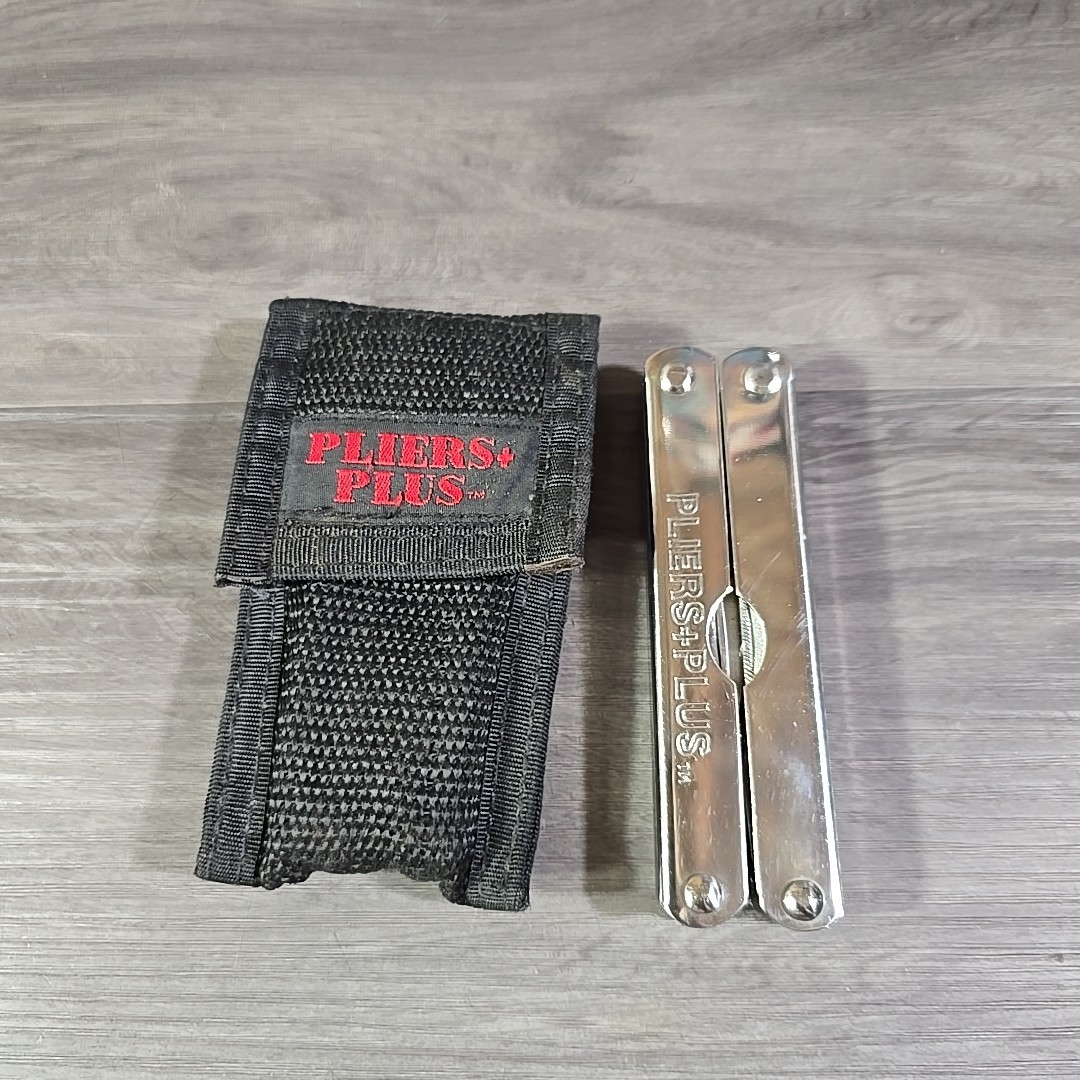 Vintage “ Pliers Plus Multi Tool stainless steel used