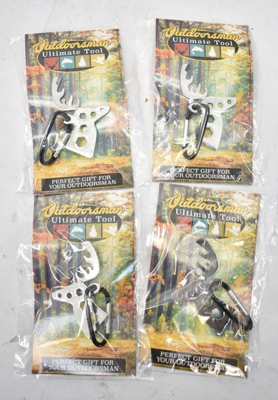 Lot of 4 KyeOto Outdoorsman Ultimate Tool K-3727 Pocket Sized Cutter Lightweight