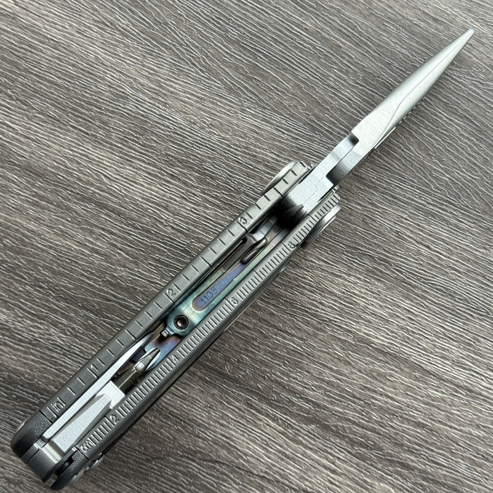 Collectible Limited Edition Leatherman Damascus Wave multitool. Serialized