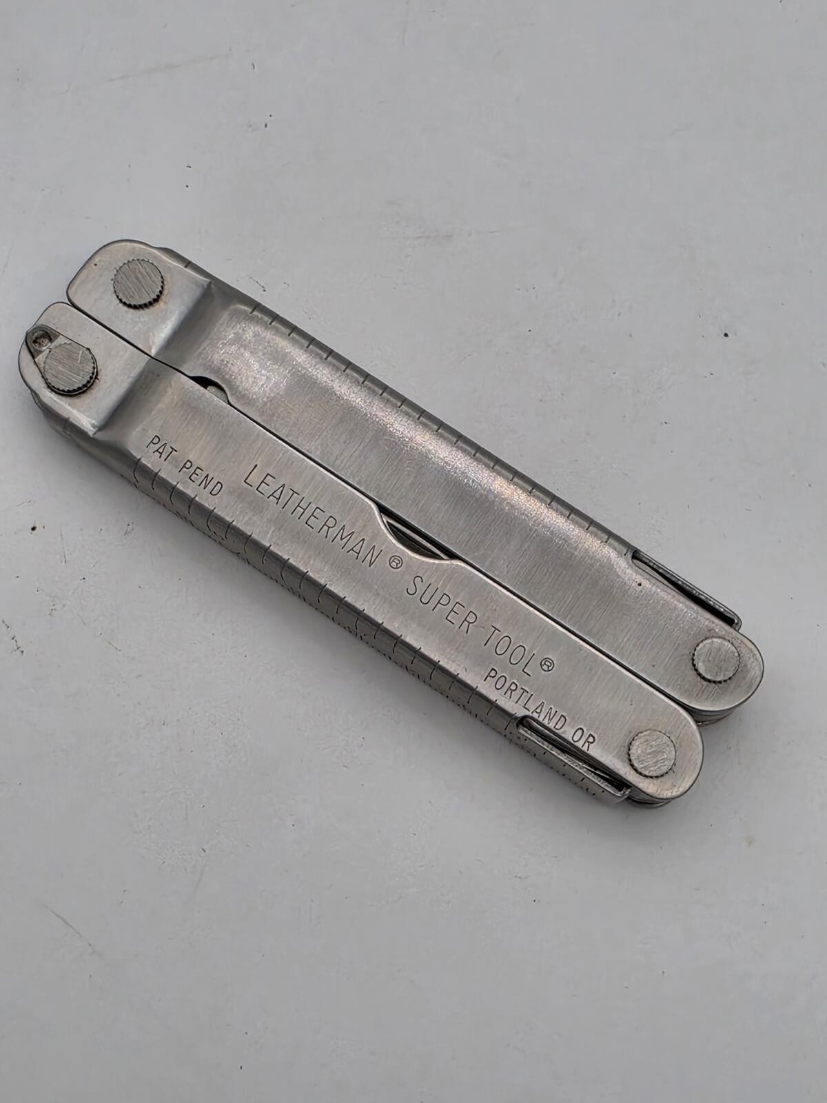 Vintage Leatherman Super Tool PAT PEND USA Multi Tool Portland OR