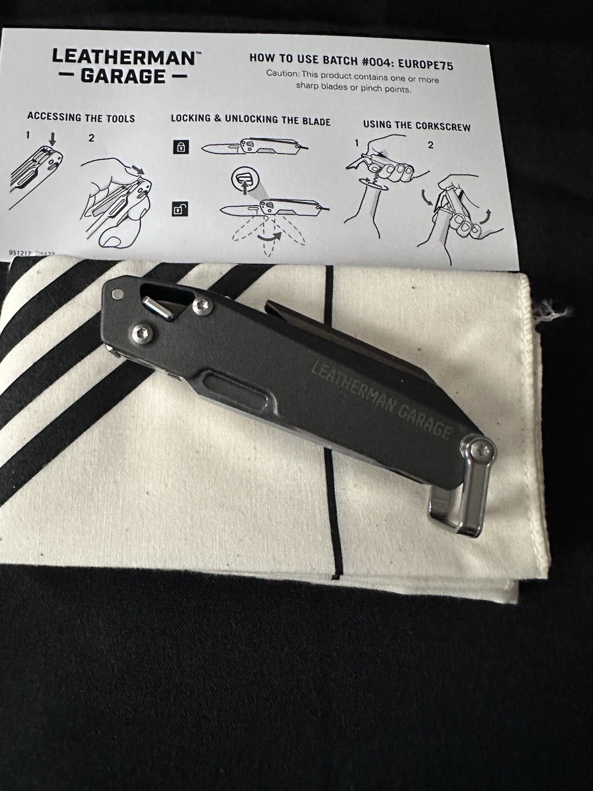 Leatherman Garage Batch #004 EUROPE 75 LE