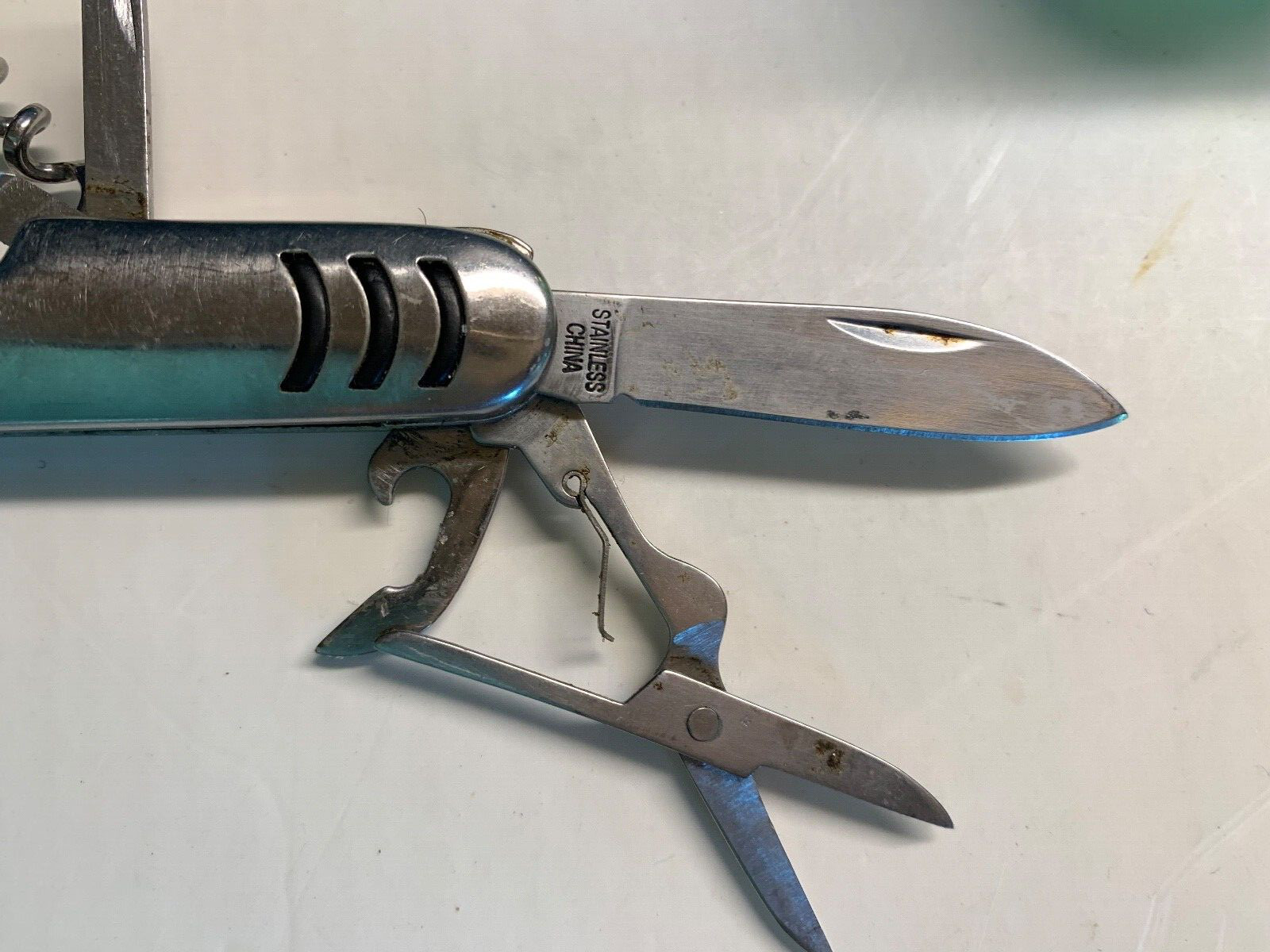 VTG Pocket Knife 7 Functions AUSTIN LODGE MASONIC TEMPLE TIPTON Indianapolis IND