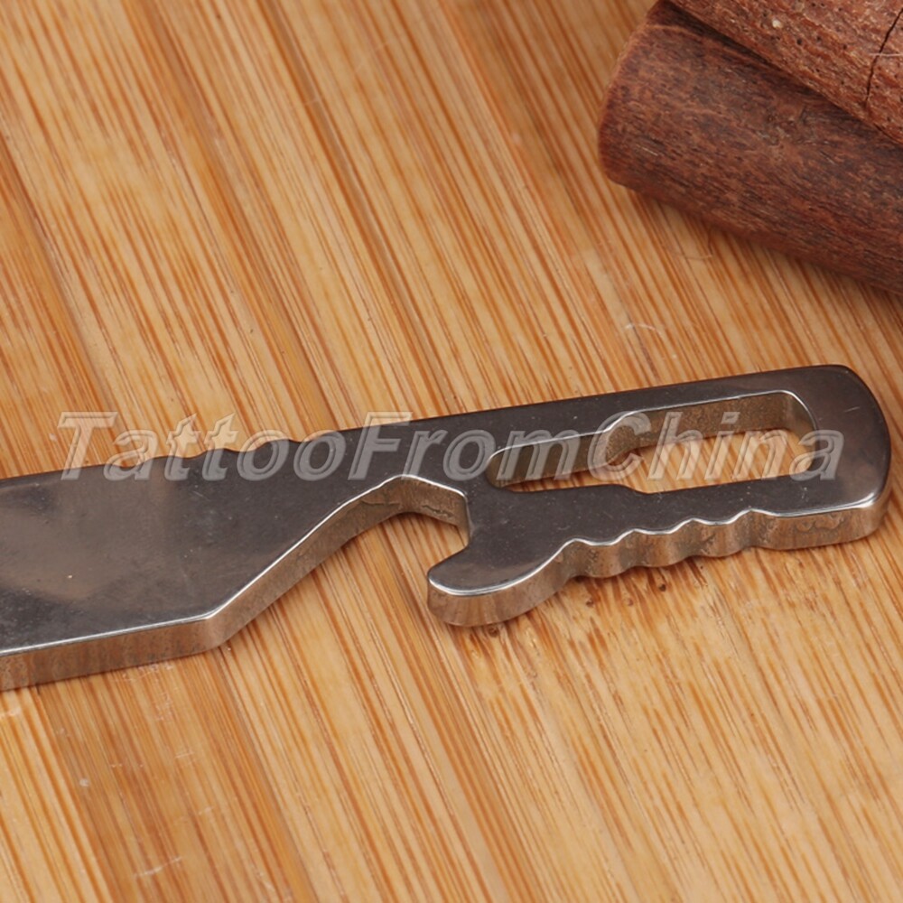 Mini Pocket Multi EDC Tool Pry Bar Bottle Opener Screwdriver Survival Keychain