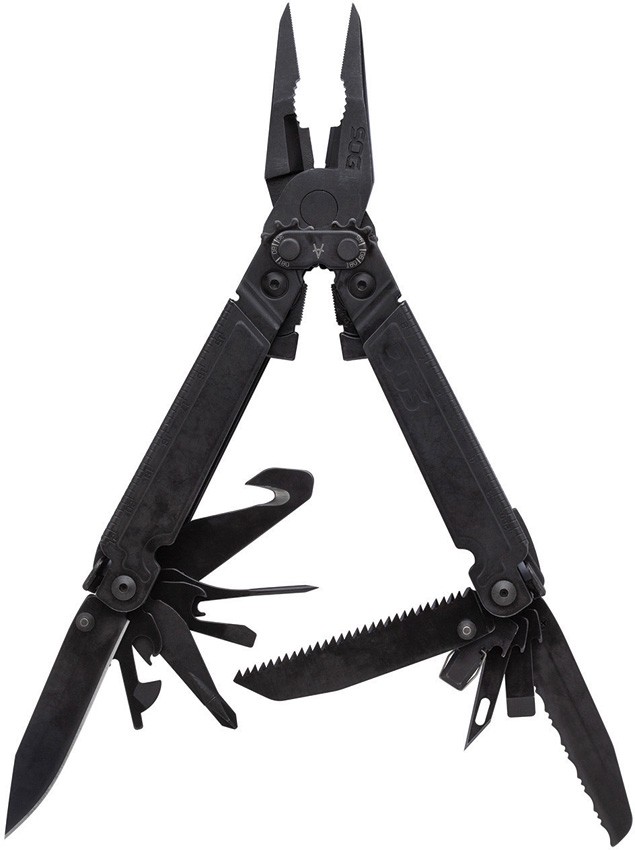 SOG Poweraccess Assist Black PA3002-CP Black Folding Knife