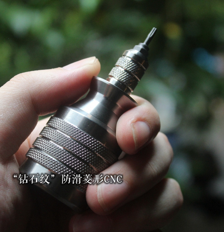 Titanium Alloy Screwdriver Portable Cross Bit Multi-functional EDC Pocket Tools