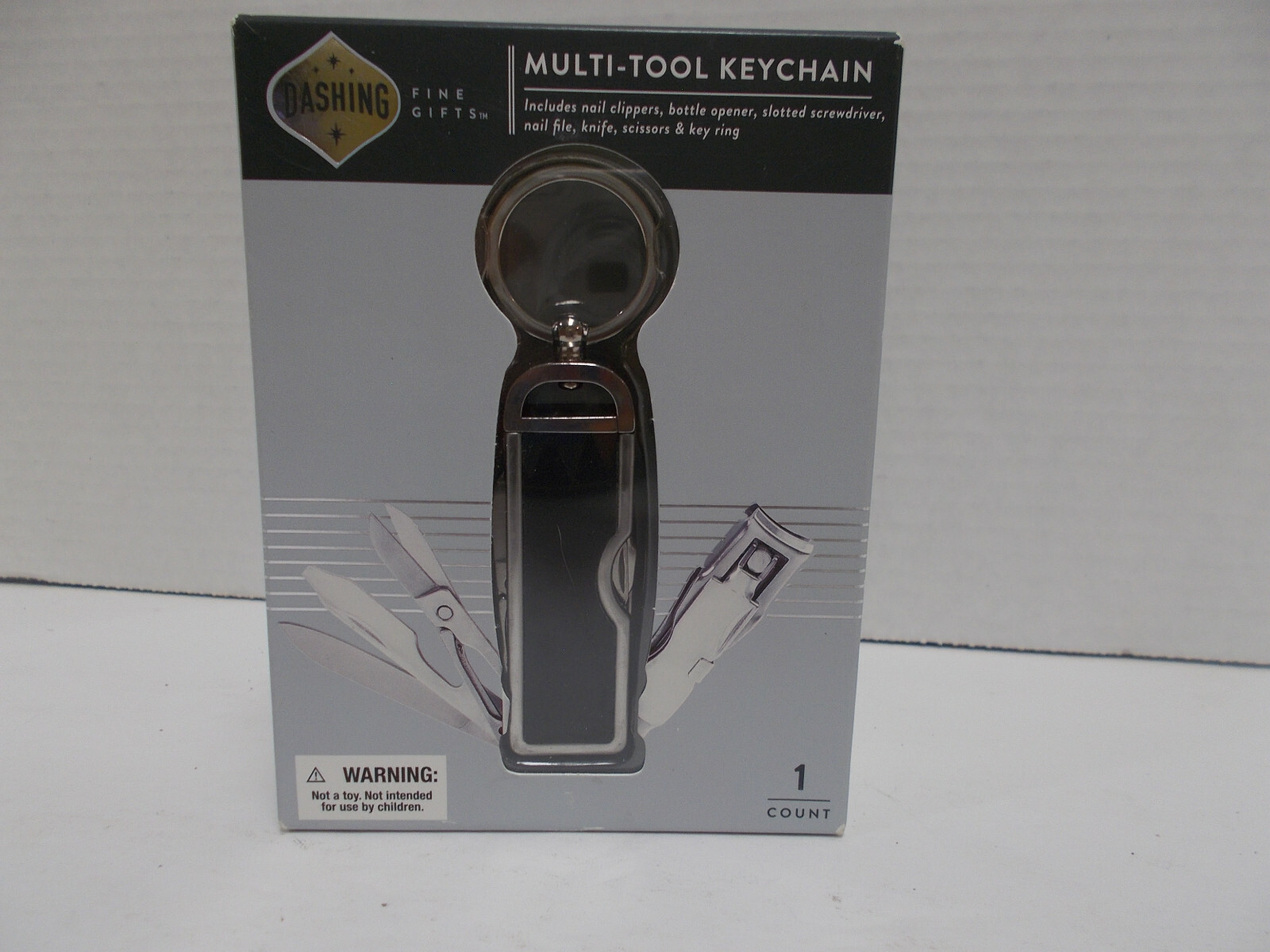 Dashing fine gifts multi tool keychain NEW in box