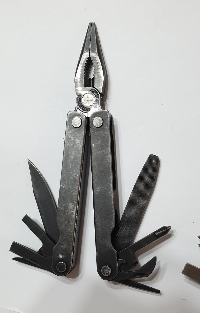 🔥🔥 Leatherman PST & PST Black Oxide BO Retired First Leatherman 2X Combo Rare