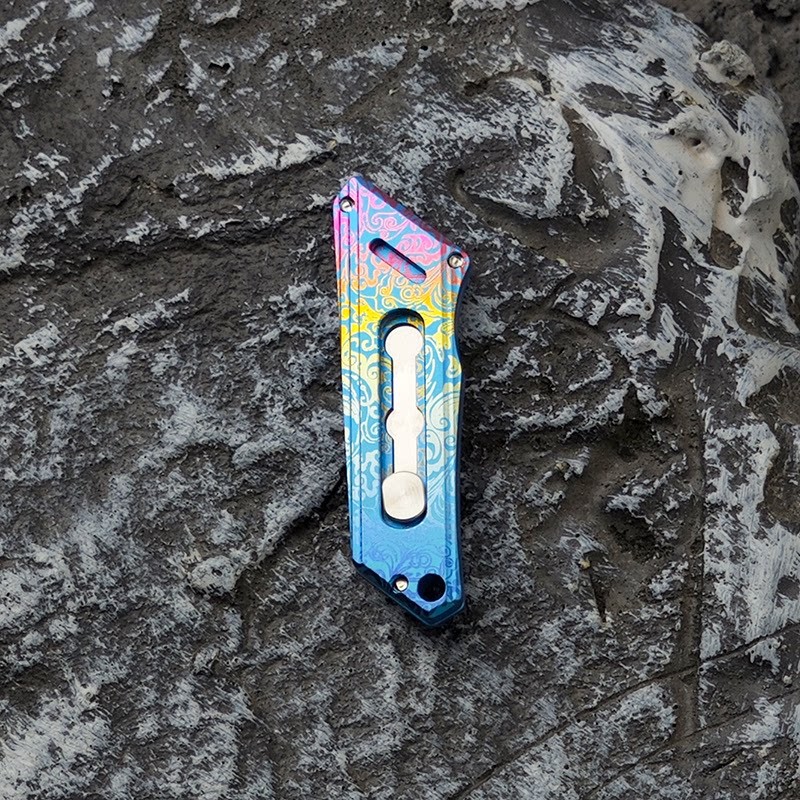 Titanium alloy EDC push up Tool Simple and practical