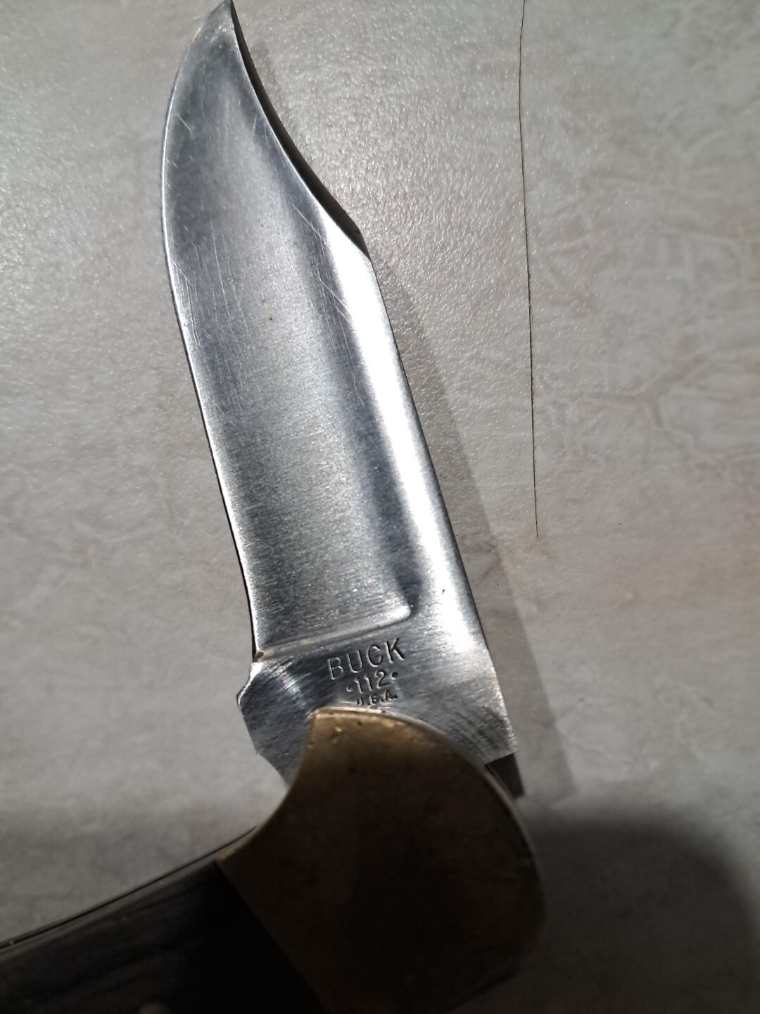 Buck Knives Model 112 Two Dot with Sheath (A1)