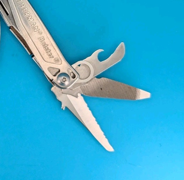 Leatherman Bolster 13 Tool Stainless Steel Multi-Tool!