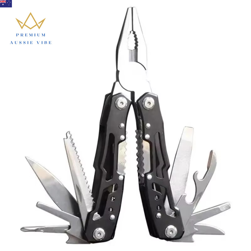 Stainless Steel Multi-Tool Pliers Outdoor Combination Knife Pliers Folding Porta