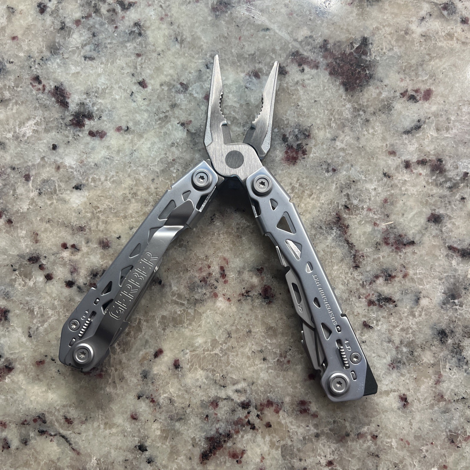 Gerber Suspension NXT 15-in-1 Silver Multi-Tool With Pocket Clip