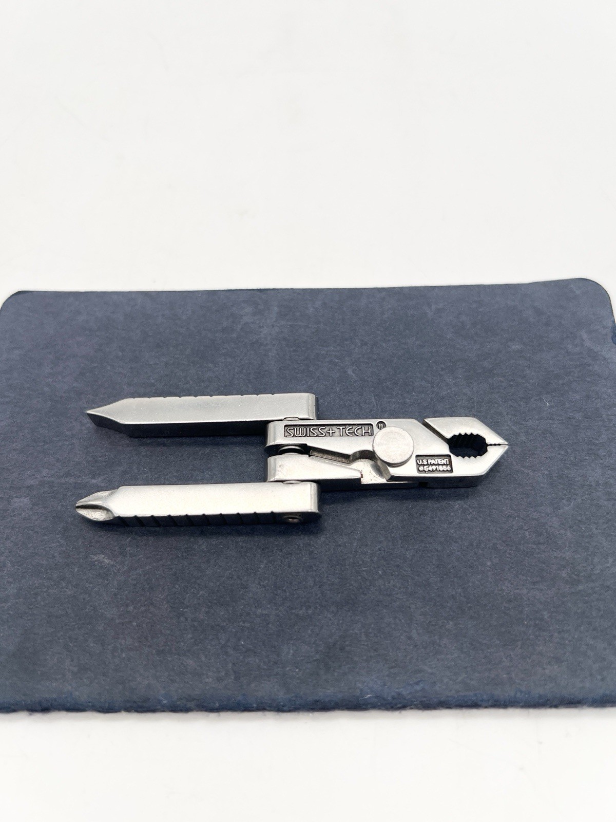 Vintage Swiss Tech Micro Plus Multi Tool Pliers Screwdrivers USA