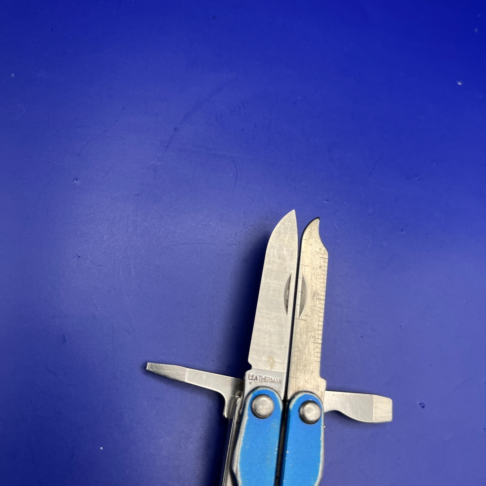 Leatherman Squirt S4 Blue Multi Tool Knife