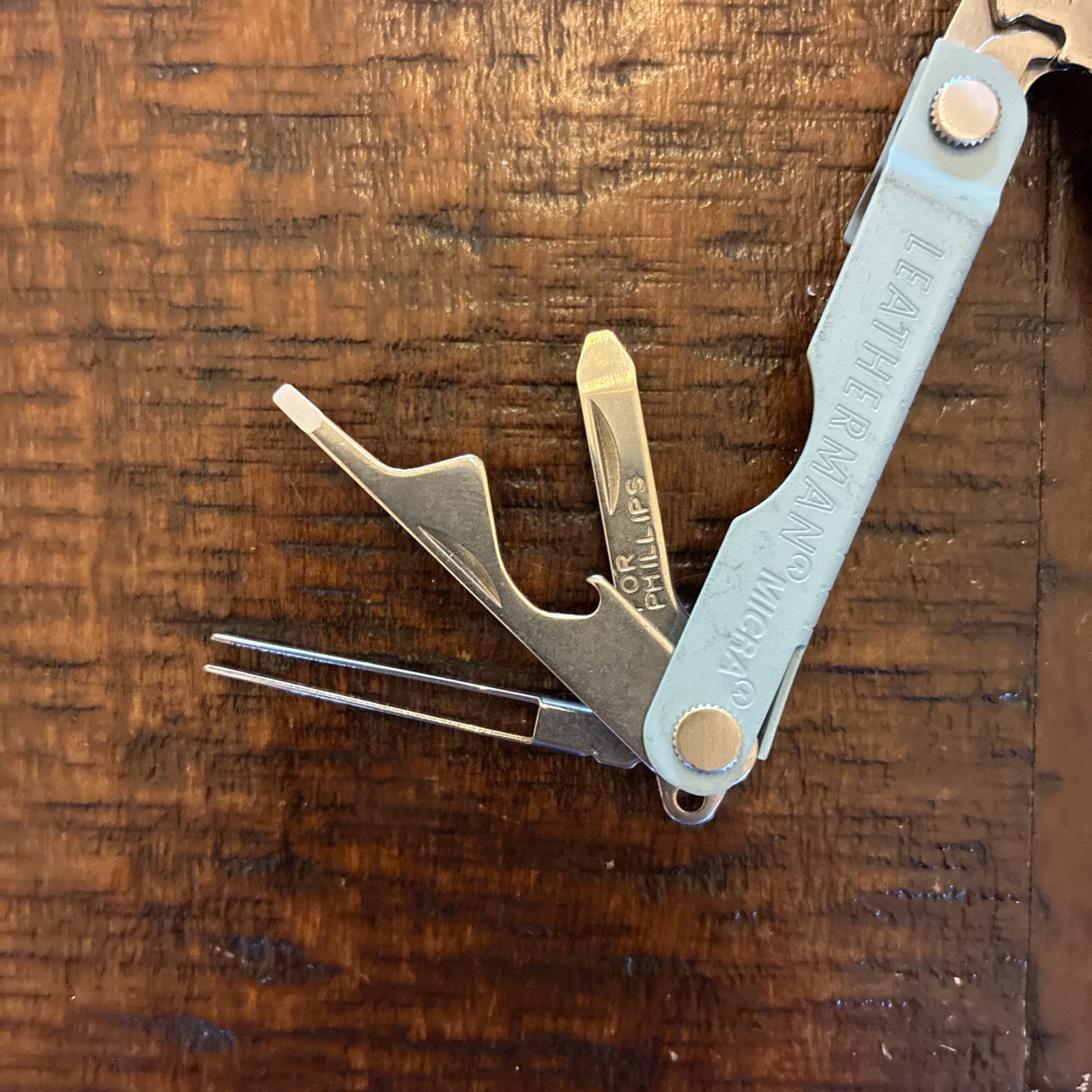 Leatherman Micra Arctic Blue Multitool Anodized Aluminum – 11/23