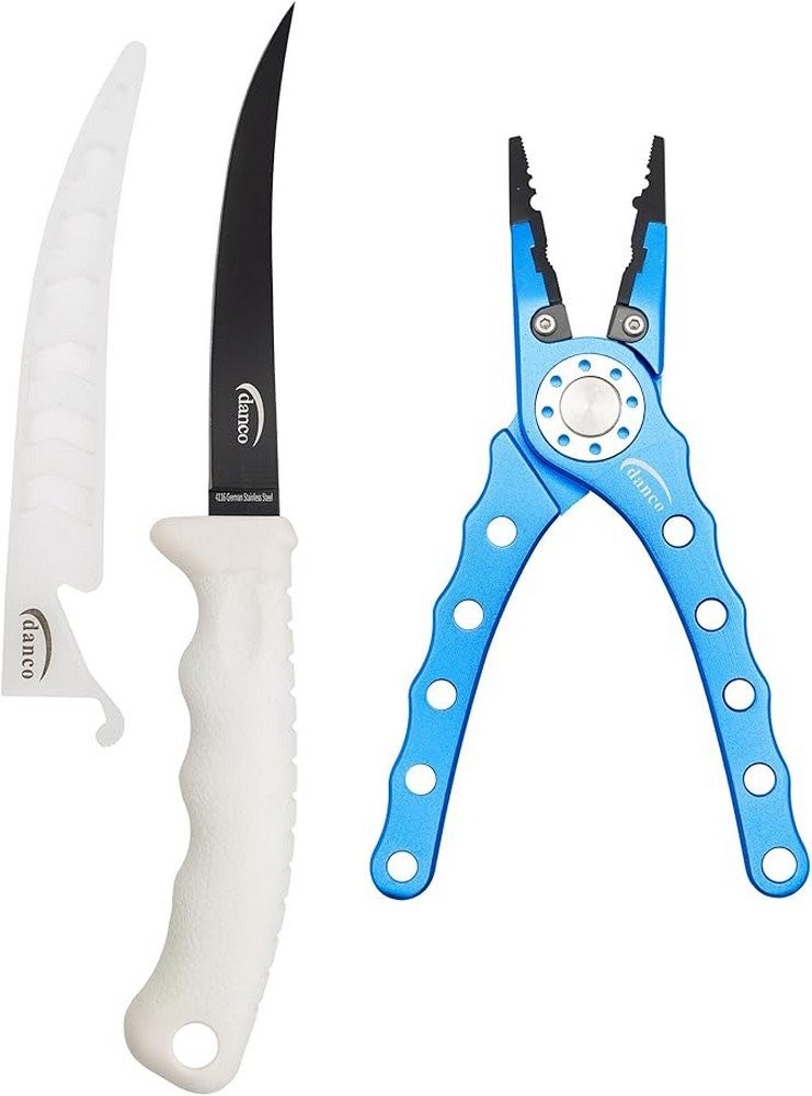 Danco Tournament Plus Knife & Plier White Combo – PFK-TP-019