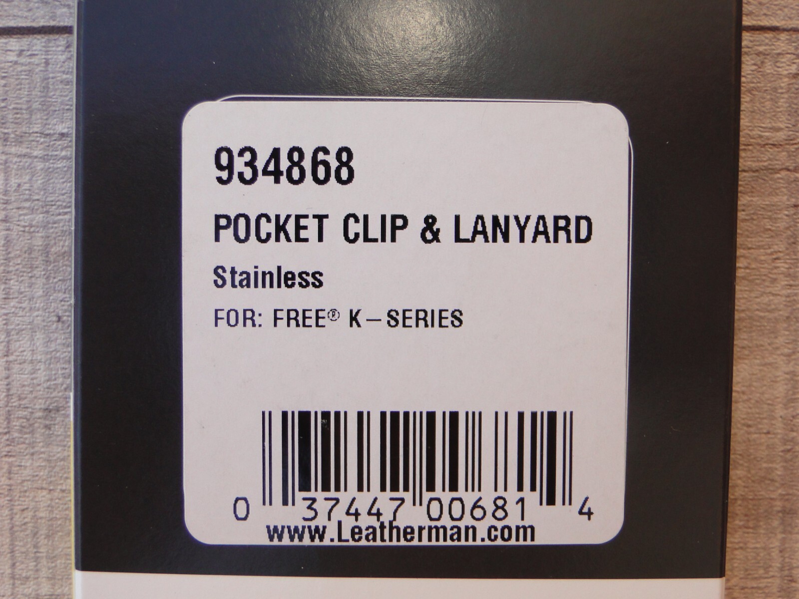 Leatherman® Pocket Clip & Lanyard Ring for Free® K Series Multi-Tools 934868
