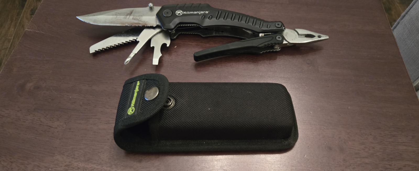 Kilimanjaro Magnus Multi Tool w/ OEM Pouch — Tested/Working